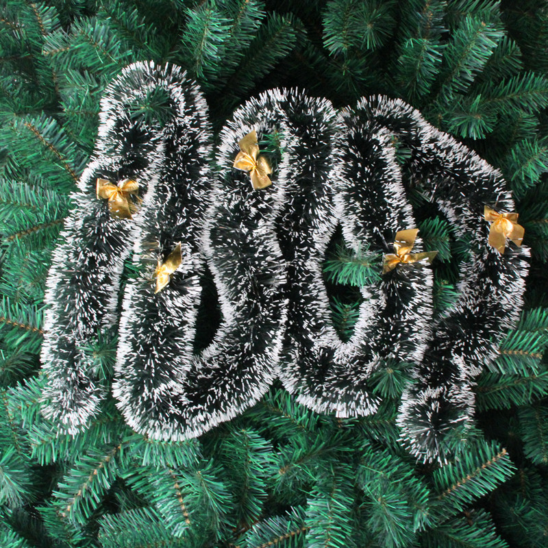 Рождественская гирлянда из миш – обзор и цена Tinsel Garland Decoration