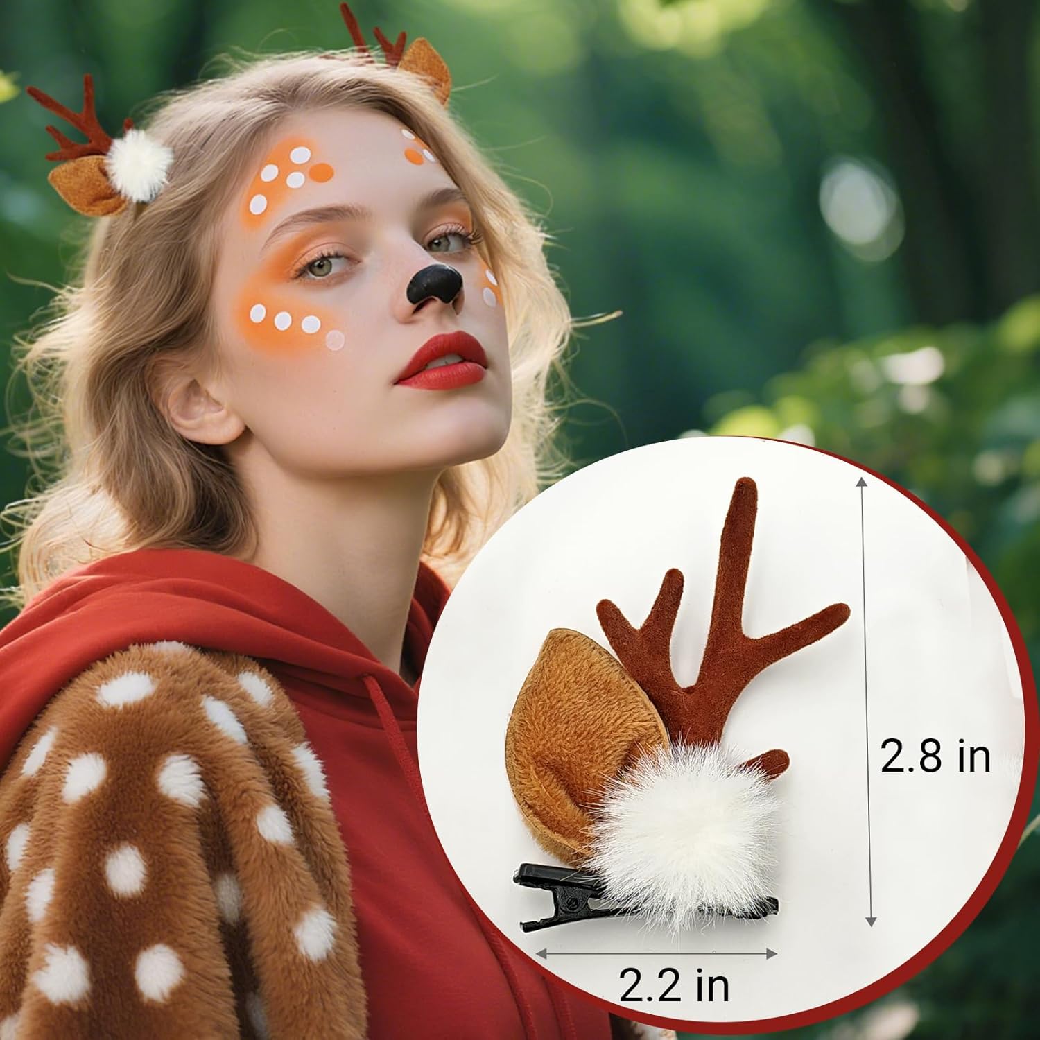 1/2 пары маленьких повязок на  – обзор и цена Reindeer Antlers Headband
