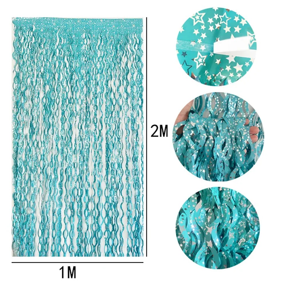 2 упаковки: Голубые и розовые  – обзор и цена Tinsel Garland Decoration